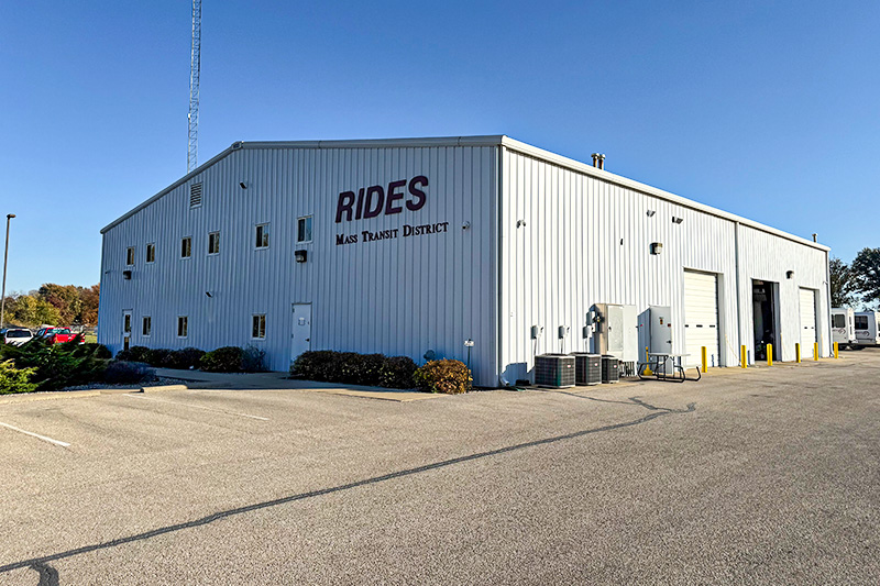 exterior photo of the RMTD Harrisburg, Illinois location