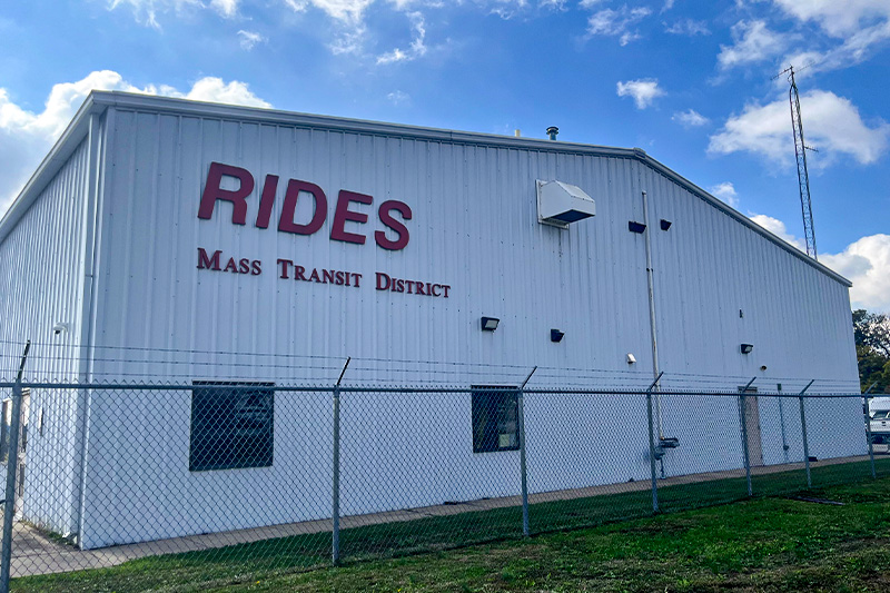 exterior photo of the RMTD Grayville, Illinois location